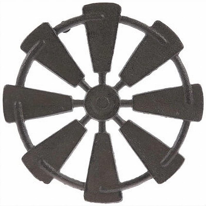 Heavy Metal Cast Iron Kitchen Countertop Trivet Home Decor (Windmill)