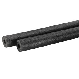 sourcing map Foam Tube Sponge Protective Sleeve Heat Preservation Black Sleeve Polyethylene Pipe 13mm(0.5 Inch) ID for Pipe Insulation, Pack of 2