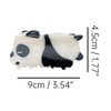 Tired Panda Hair Clip,Acetate Hair Clip,Small Claw Clip for Women,