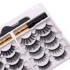 10 Pairs Magnetic False Eyelashes Waterproof Reusable Magnetic False Lashes