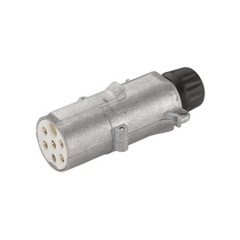 HELLA 8JA 003 832-001 Plug - 7-pin connector - Plug: Screw Contact - Metal - DIN / ISO: 3731
