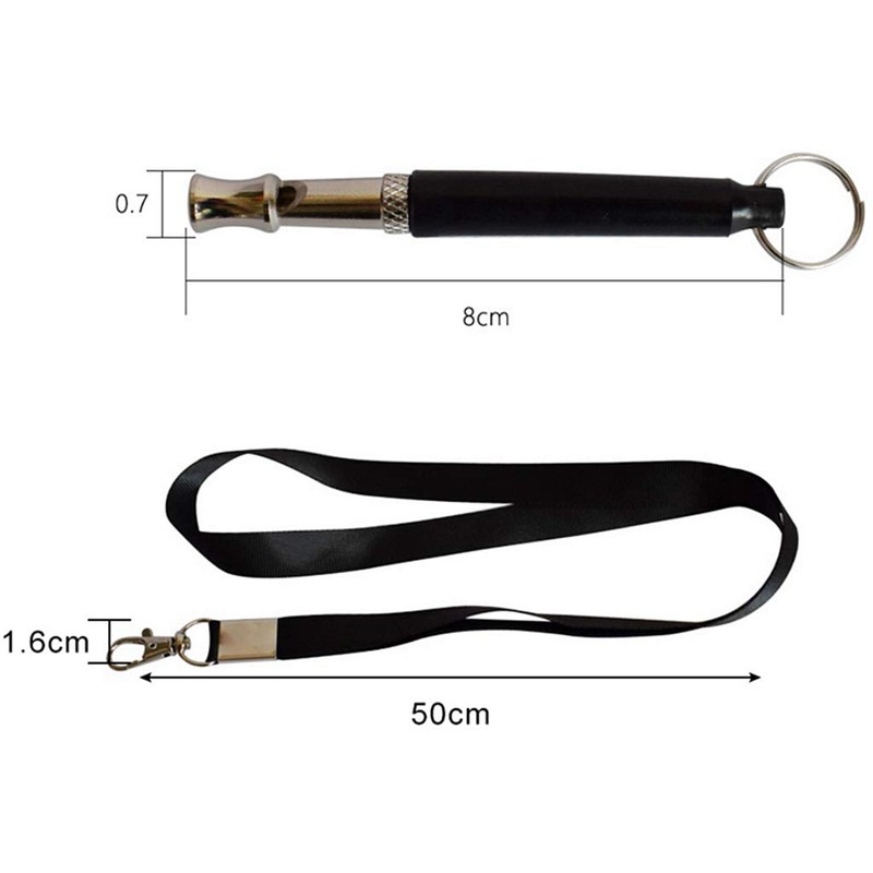 Ouceanwin Dog Whistle Set, 3 Pieces, Professional Adjustable Whistle, High