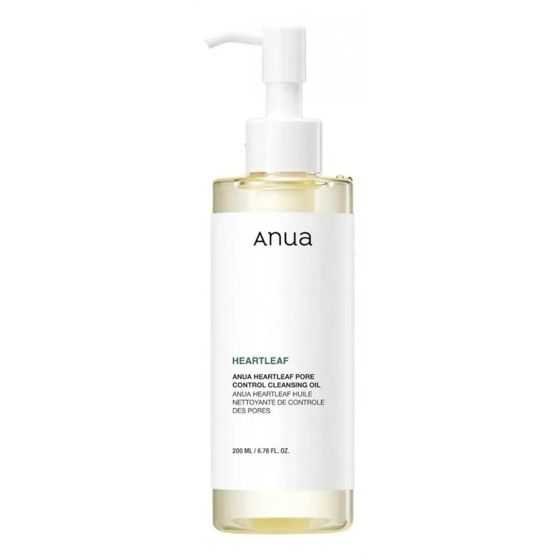 Aceite Limpiador Hua Heartleaf Pore Control, Coreano, 200 Ml