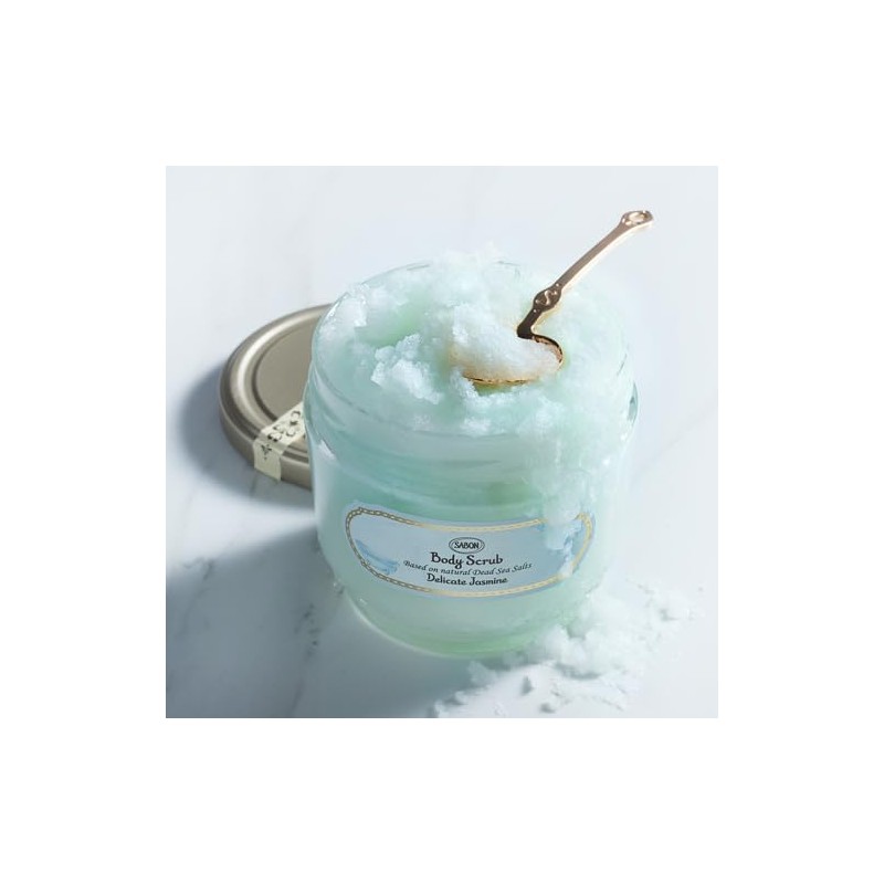 SABON Body Scrub, 11.3 oz (320 g), Delicate Jasmine