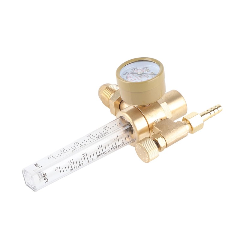 G5/8‑14 CGA580 Argon Flowmeter Regulator Mig Tig Welder Welding Regulator