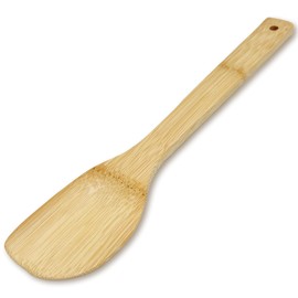 13-Inch Bamboo Stir Fry Spatula – Natural Cooking Utensil for Wok and Nonstick Cookware – Eco-Friendly, Durable, Lightweight