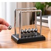 Newton's Cradle Balance Balls for Physics Demonstrations – Metal Pendulum