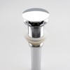 Pop Up Sink Drain without Overflow, Bathroom Faucet Vessel Vanity