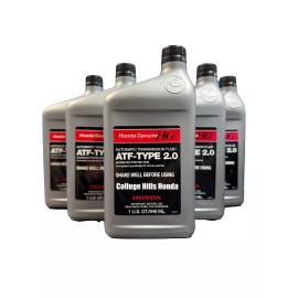 Honda 5 Quarts Genuine Honda Transmission Fluid ATF Type 2.0 - OEM! NEW! 08200-9015