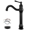 gotonovo Single Handle Vessel Sink Faucet 360° Swivel Bathroom Faucet