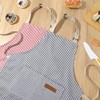 XLSXEXCL XLSXEXCL 2 Pack Stripes Kid's Apron with 2 Pockets,