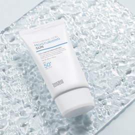 Partner company 1+1 Skin tone correction soft sunscreen without white cast Hyaluronic acid UV protection portable sunscreen 50g / 1+1 피부톤보정 부드러운 백탁현상없는 선크림 히알루론산 자외선차단 휴대용 선크림 50g