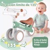 Sejoy BALBI-002 Mini Bici Bebe Bicicleta De Equilibrio Asiento Ajustable