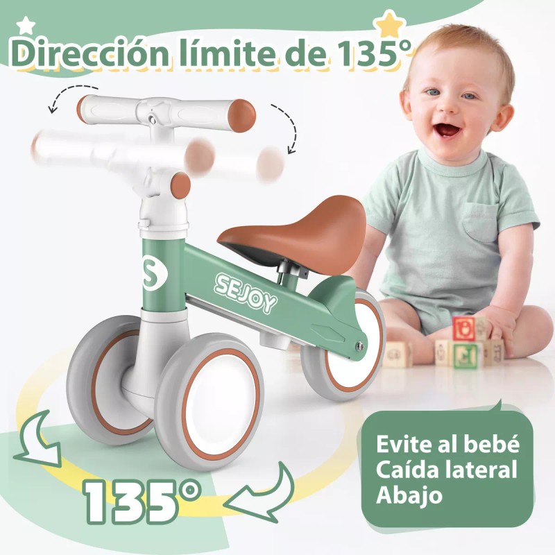 Sejoy BALBI-002 Mini Bici Bebe Bicicleta De Equilibrio Asiento Ajustable