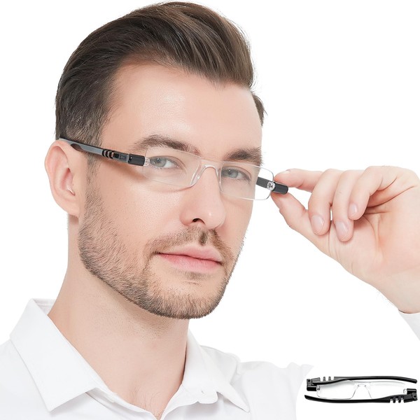 OCCI CHIARI Men's Blue Light Portable Reading Glasses for Women
