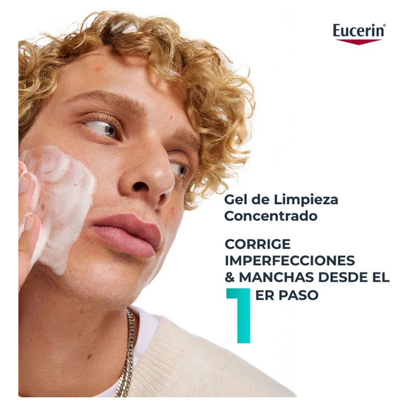 Eucerin Dermopure Gel Limpiador Concentrado 150ml Grasa Día/noche