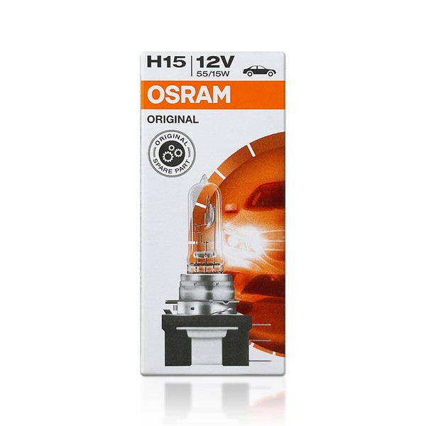 Osram/Sylvania #64176 Bulb 12 V, 15/55 W, PGJ23t-1 Base, T-4 shape