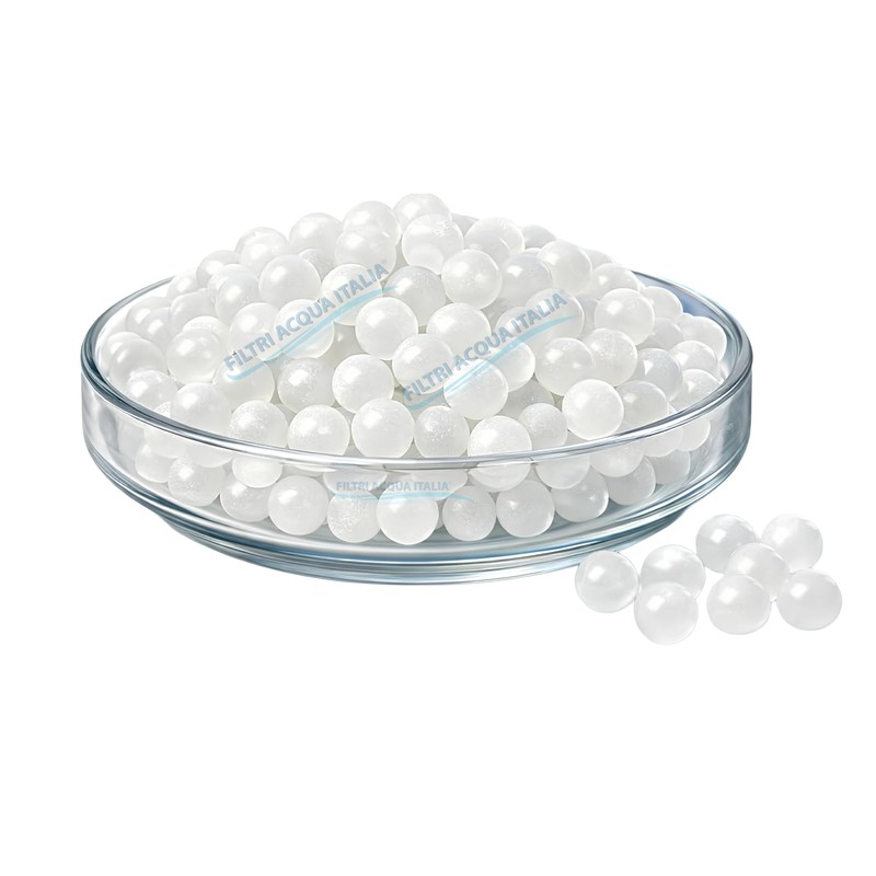 Polifosfati a Sfere 500 gr. Ricarica per Filtri Anticalcare Lavatrice,