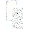 TupTam Baby Fitted Sheet for Baby Cot Bed Pack of