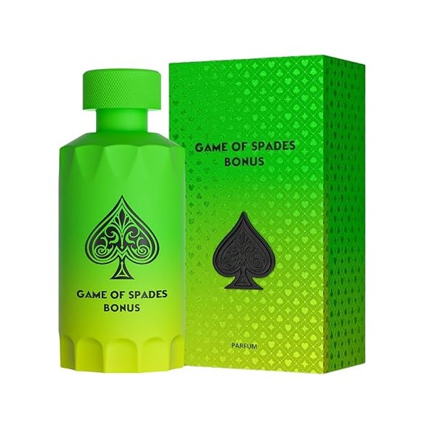 Game of Spades Bonus Parfum, 3.4 oz, Unisex Citrus Fresh