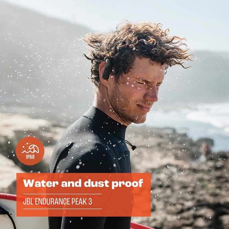 JBL Endurance Peak 3 Dust and Waterproof True Wireless Earbuds