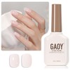 GAOY- Esmalte de uñas en gel Jelly Nude, esmalte en