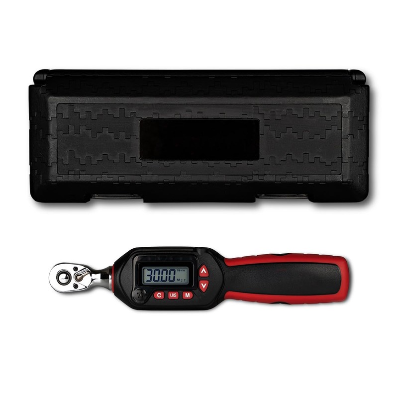 Tapha Tools 1/4 inch Compact Digital Torque Wrench 1.11-22.12 ft-lbs