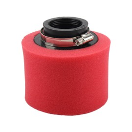ABCERRSI 38mm Foam Red Air Filter Compatible with 4 stroke 50cc 70cc 90cc 110cc 125cc ATV Dirt Bike Go Kart