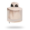 Ponytail Mosquito Head Net Hat - Wide Brim Sun Hats