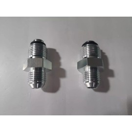 espeedpro21 6AN POWER STEERING FITTING 16MM 1.5 AND 18MM 1.5 FOR GM HYDRO BOOST PUMP & RACK