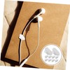 TEHAUX Headphone Hanger Holder 10pcs Rotate Earphone Clip for Cellphone