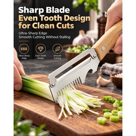 Stainless Steel Vegetable Peeler for Fruit & Potato Prep – Wooden Handle 3-in-1 Design for Everyday Kitchen Use