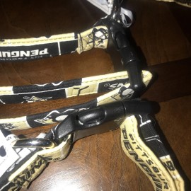 Pets First Pittsburgh Penguins Pet Dog Collar LARGE  DOG 15-24”