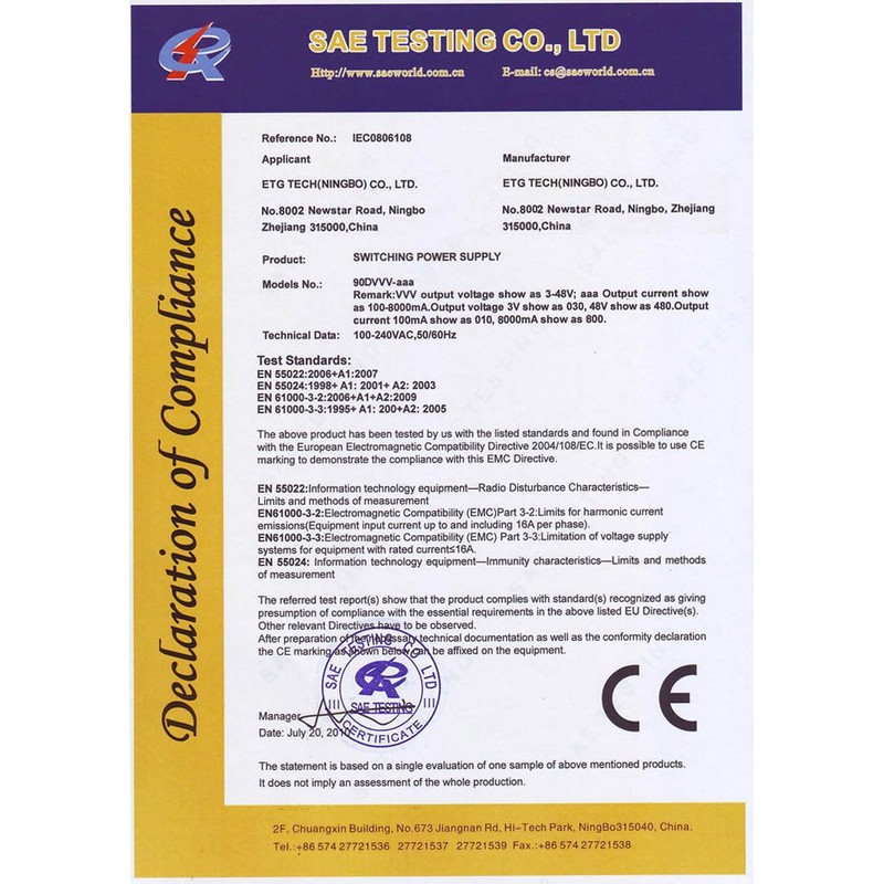 myVolts 19V power supply adaptor compatible with/replacement for Denon DJ