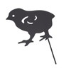 4Pcs Hen Chicken Silhouette Hollow Stake Design Cute Hen Chicken