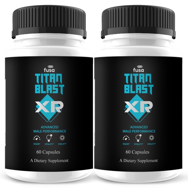 Fusa (2 Pack) Titan Blast XR Supplement TitanBlast XR Max