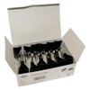 Wedo 6421451 Foldback Clips, Pack of 12, Painted Metal Removable