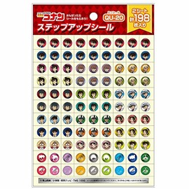 Showa Note 791576505*10 Detective Conan Step Up Sticker QU-20 Pack of 10 Mini Stickers