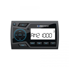 Soundstream MHU-32 2" Marine Grade Digital Media Player with 32GB USB Playback/Bluetooth 4.0/2-Zone Audio