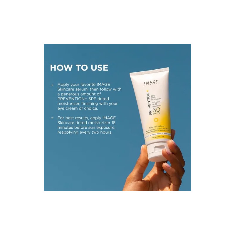 Image Skincare, Prevention+ Crema Hidratante Teñida Diaria S