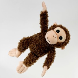 Brown Hanging Orangutan Monkey Plush Cuddly Teddy Stuffed Wild Animal Kids Soft Toy