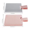 Huakaile Shatterproof Stainless Steel Compact Mirror for Purses, Unbreakable Mirror