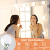 G25 Vanity Light Bulb 2700K Warm White 8 Pack,Hansang LED