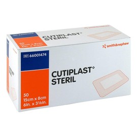 CUTIPLAST Sterile Wound Dressing 8 x 15 cm Pack of 50