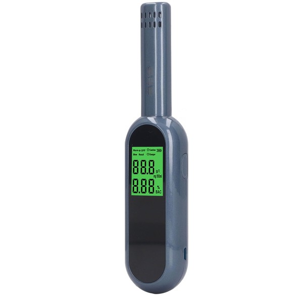 Alcohol Breath Tester, High Accuracy LCD Display with Sound Light