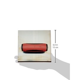 MARSHALLTOWN The Premier Line 161BD 6-Inch x 6-Inch Blue Steel Edger-1/8-Inch Radius, 1/4-Inch Lip DuraSoft Handle