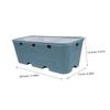 CHILDWEET Power Strip Box Cord Storage Organizer for Cables Router