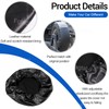 Compatible with Hummer H2 2003-2009 Soft Tire Cover, Leather Spare