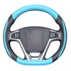 BuilLLin D Cut Steering Wheel Cover - D Shaped Flat