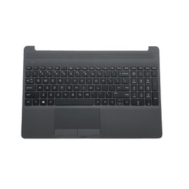 M31099-001 AP2H8000E60 Replacement for HP Probook 250 255 G8 G9 Laptop Upper Top Cover Case Palmrest Not-Backlit US Keyboard Touchpad Assembly Part Gray